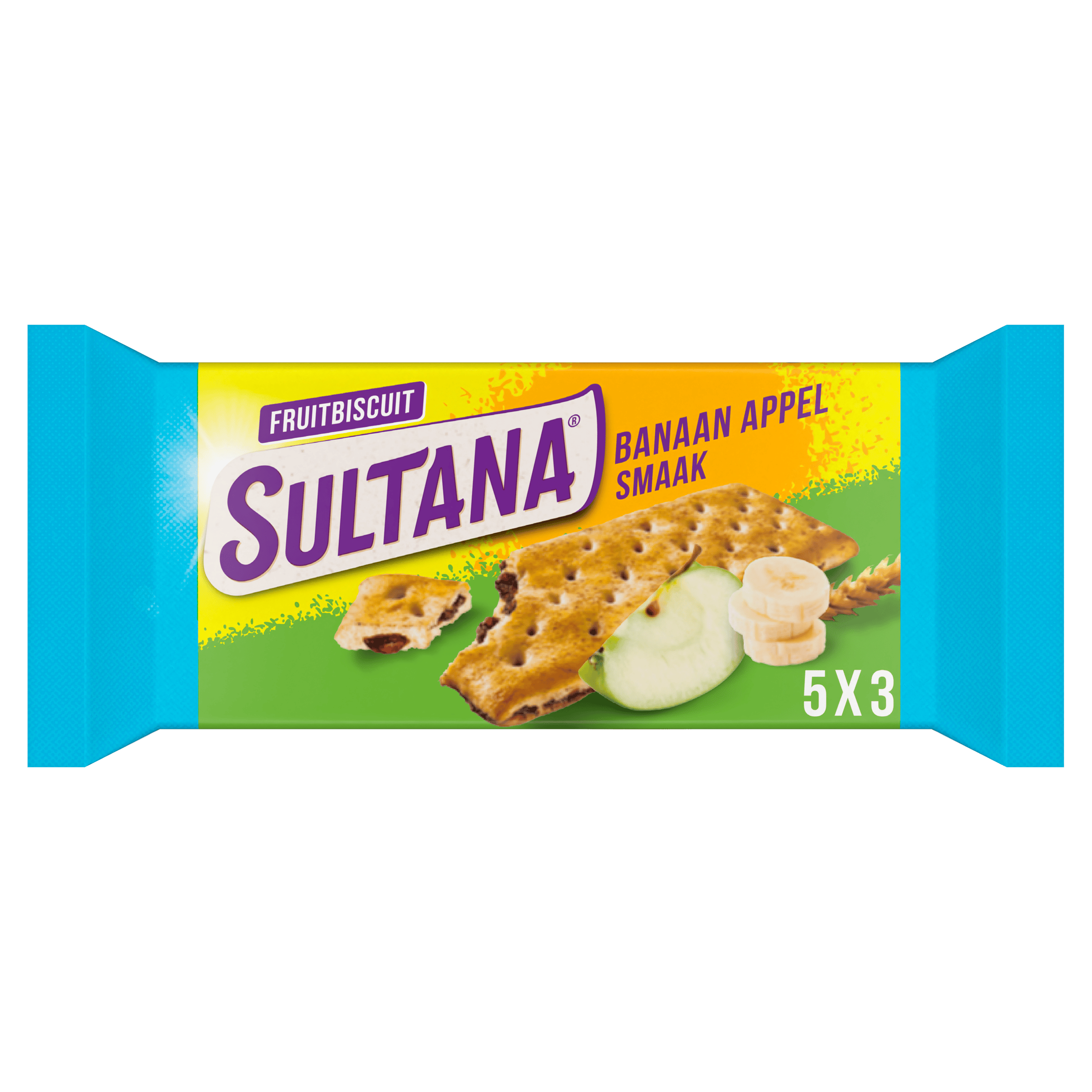 Sultana Fruitbiscuit 30% ms banaan-appel