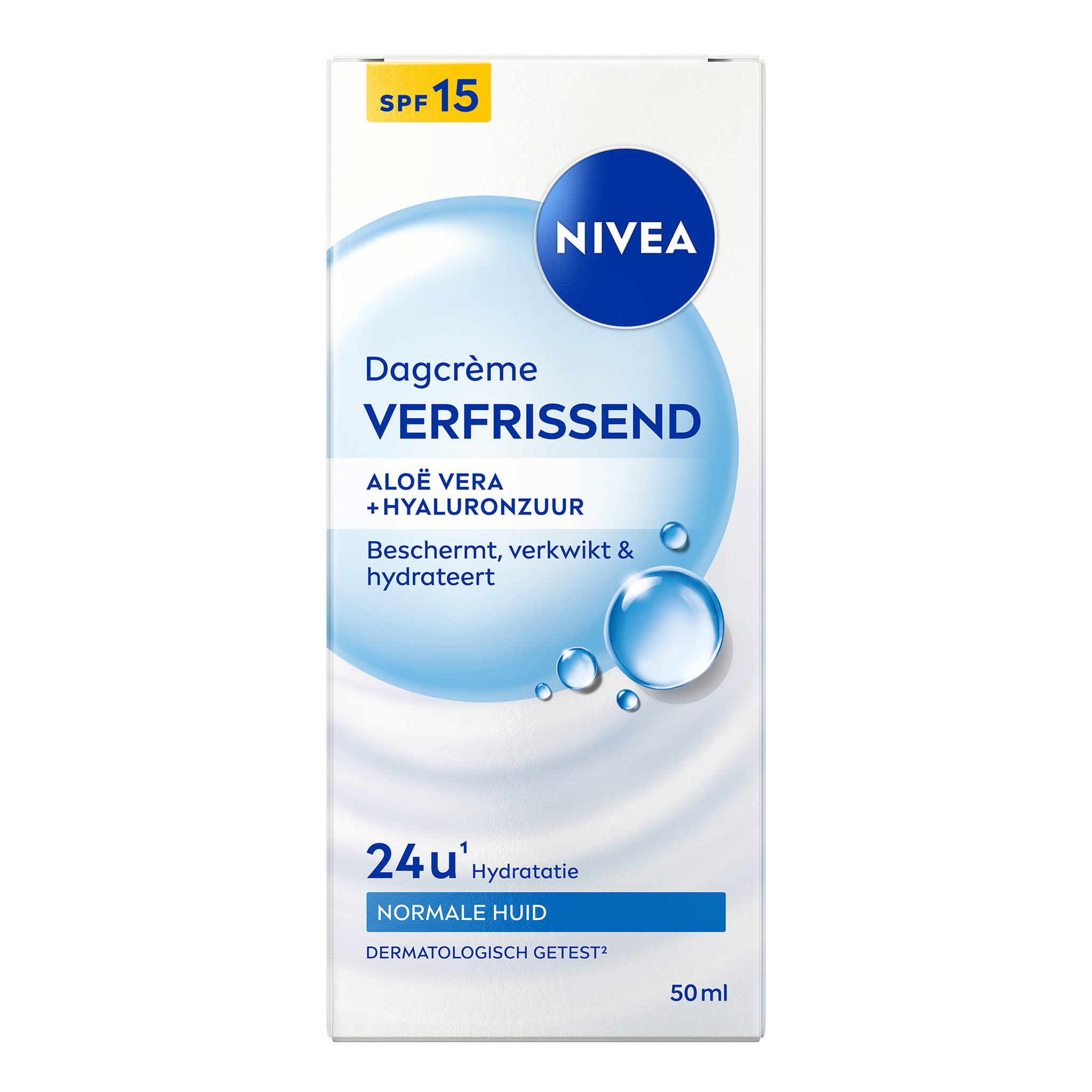 NIVEA Essentials +24h Hydraterende Dagcrème SPF15 50 ML