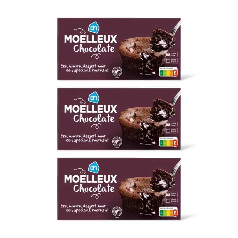 AH Moelleux chocolate 3-pack
