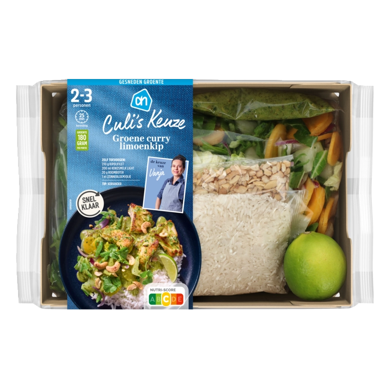 AH Culi's groene curry limoenkip verspakket