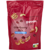 g'woon cranberrymix ongezouten
