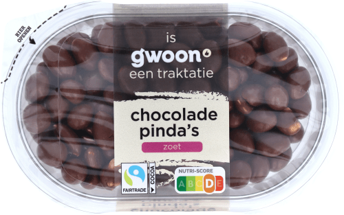 G'woon Chocolade pindas melk