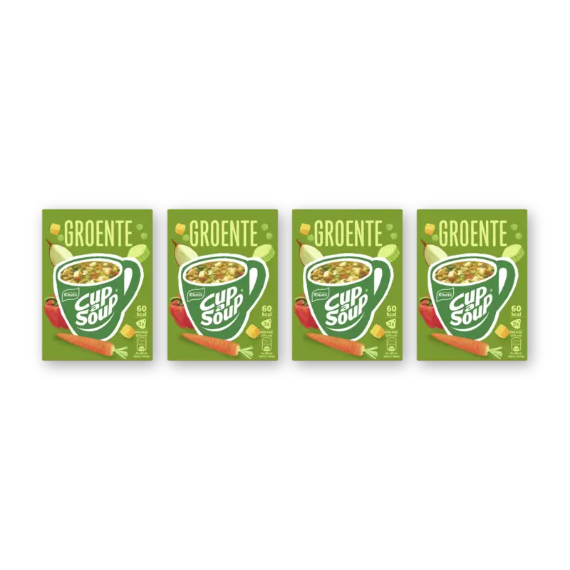 Knorr Cup-a-soup groente 4-pack