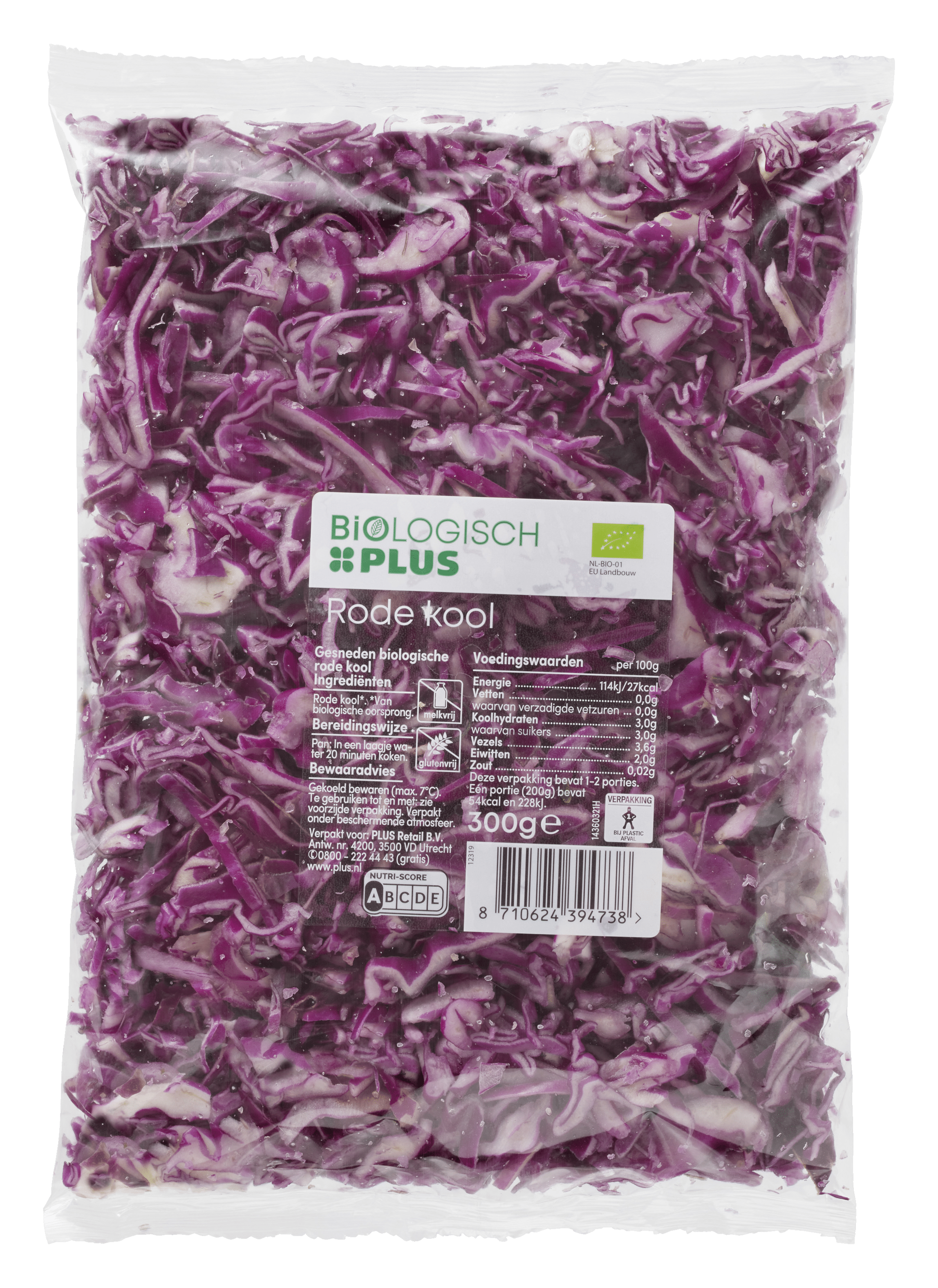 Biologisch PLUS Rode kool
