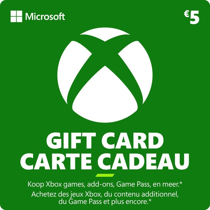 Xbox digital gift e-gift 5 euro