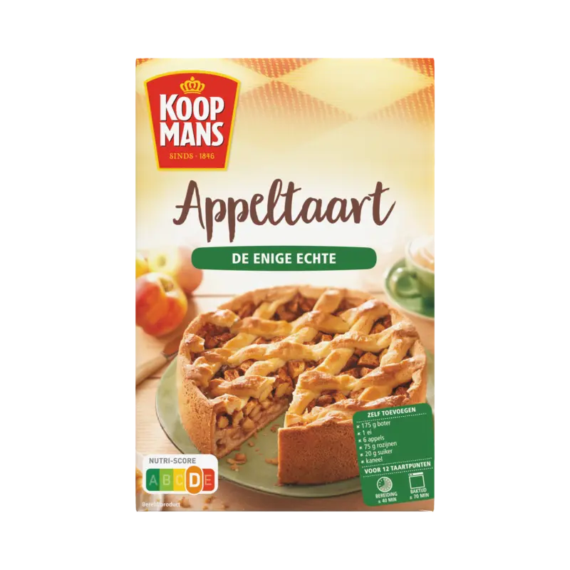 Koopmans Mix voor appeltaart