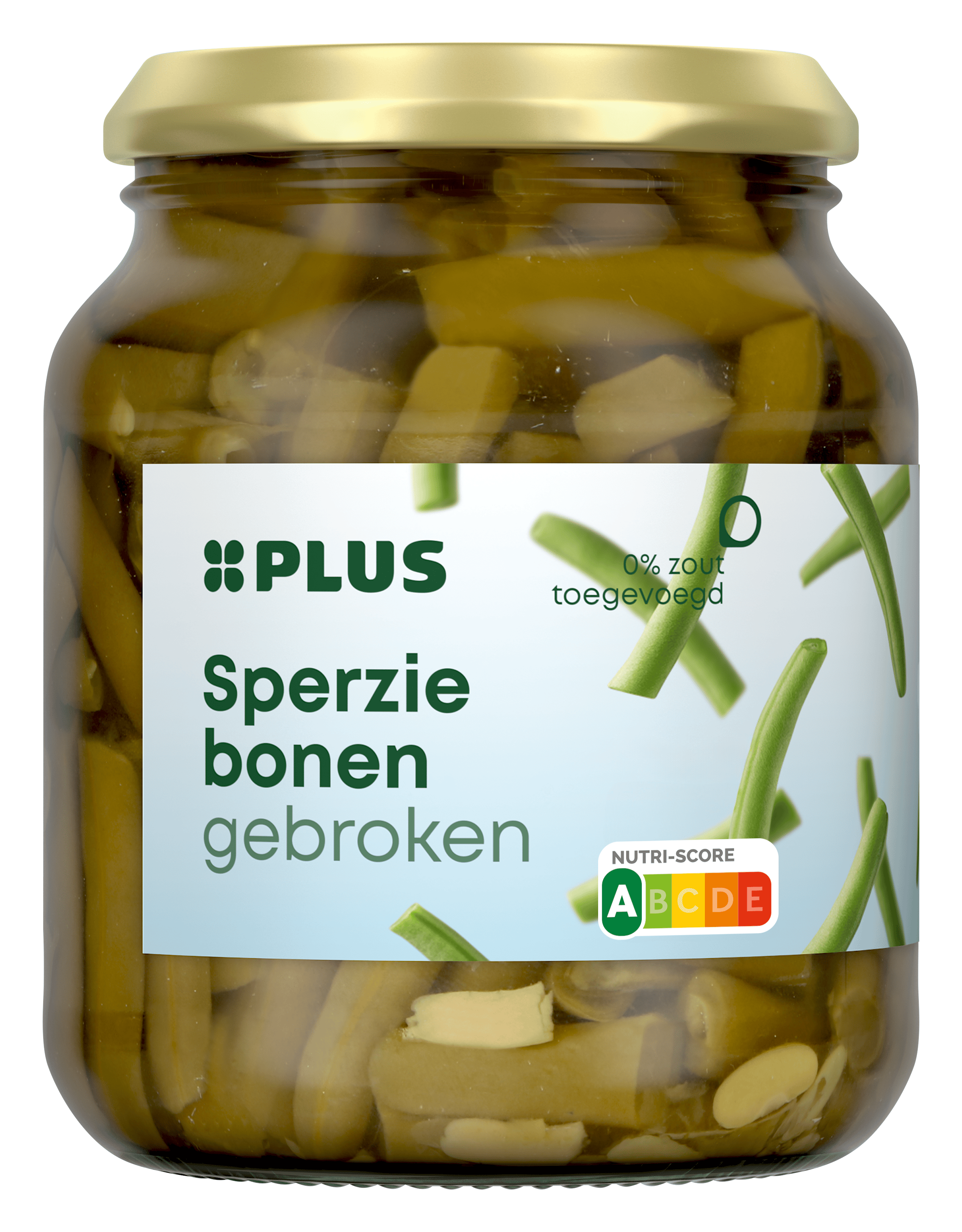 PLUS Sperziebonen gebroken