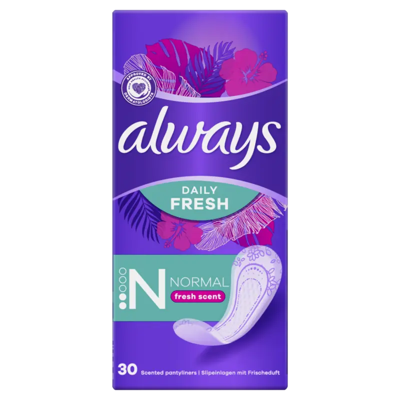 Always Dailies normal fresh scent inlegkruisjes