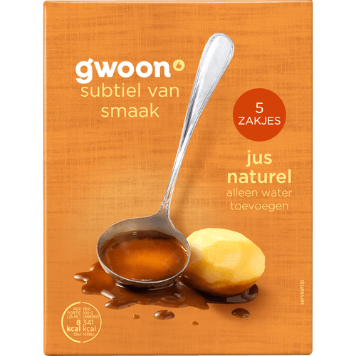 G'woon Jus naturel 5 stuks