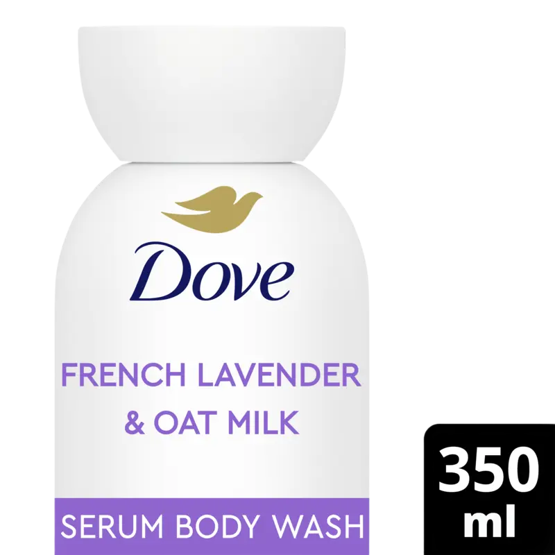 Dove Body+mind lavender & oat milk body wash
