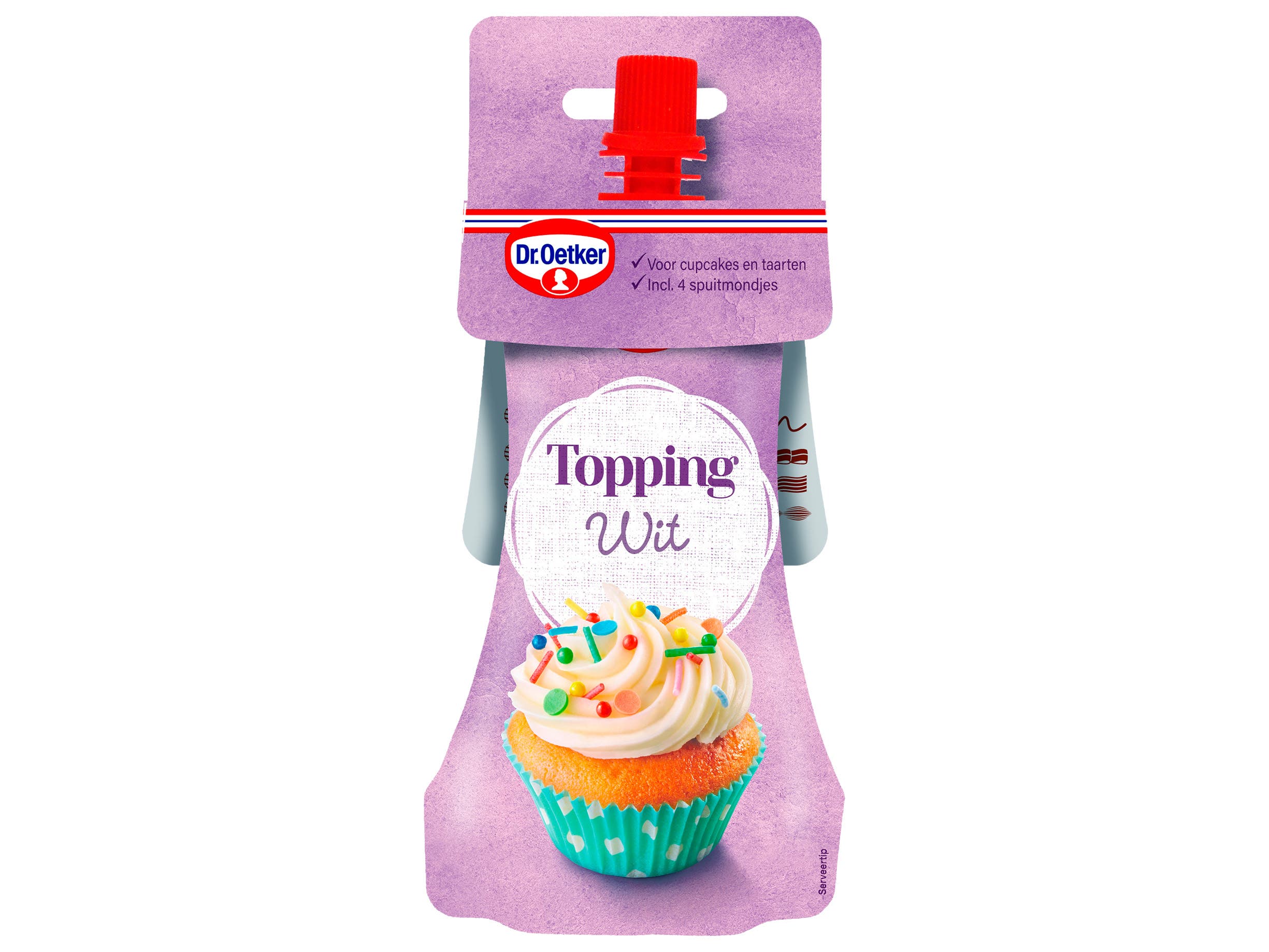 Cupcake topping wit