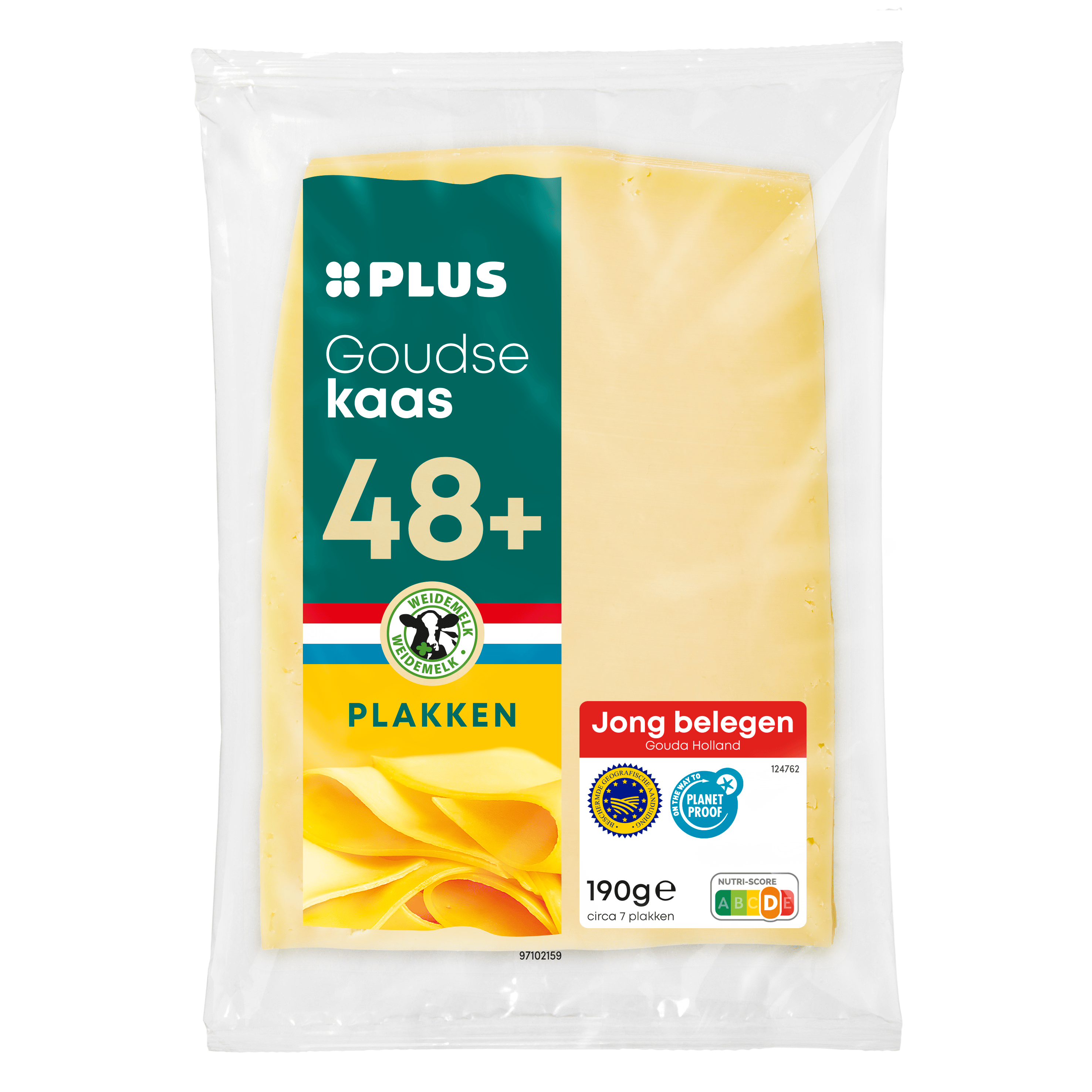 PLUS Goudse jong belegen 48+ plakken