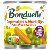 Bonduelle doperwtjes worteljes