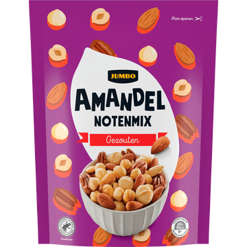 Jumbo Amandel Notenmix Gezouten 200 g
