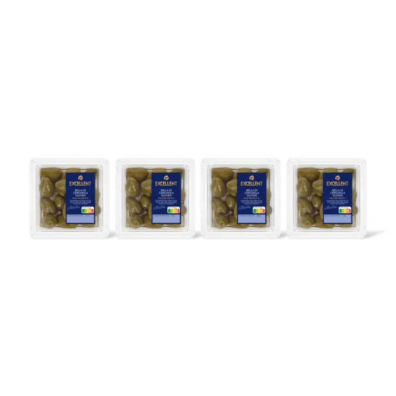 AH Excellent Bella di Cerignola olijven 4-pack