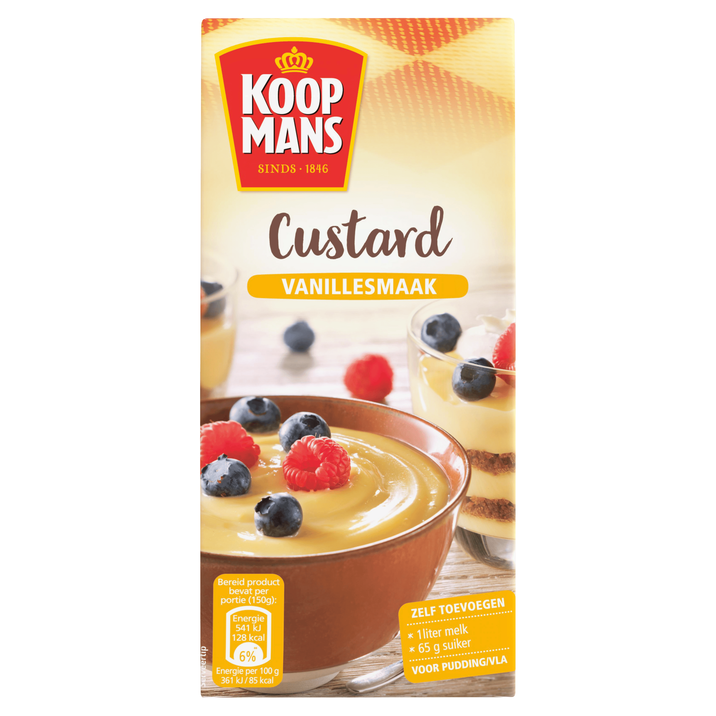 Koopmans Custard vanillesmaak