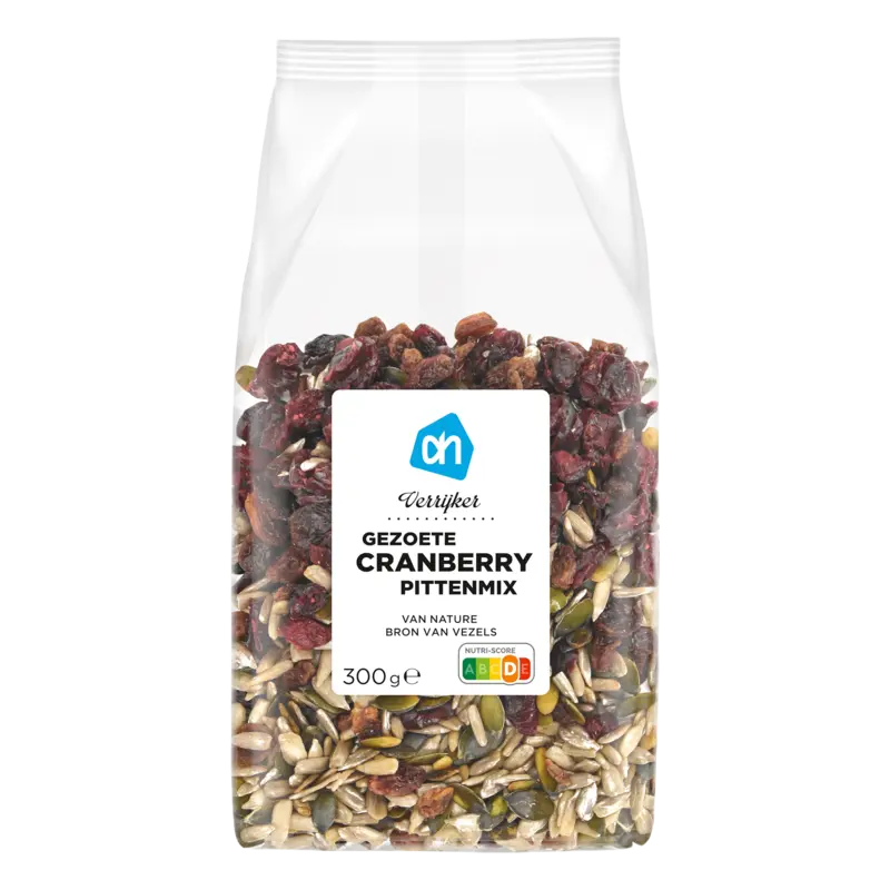 AH Verrijker gezoete cranberry pittenmix