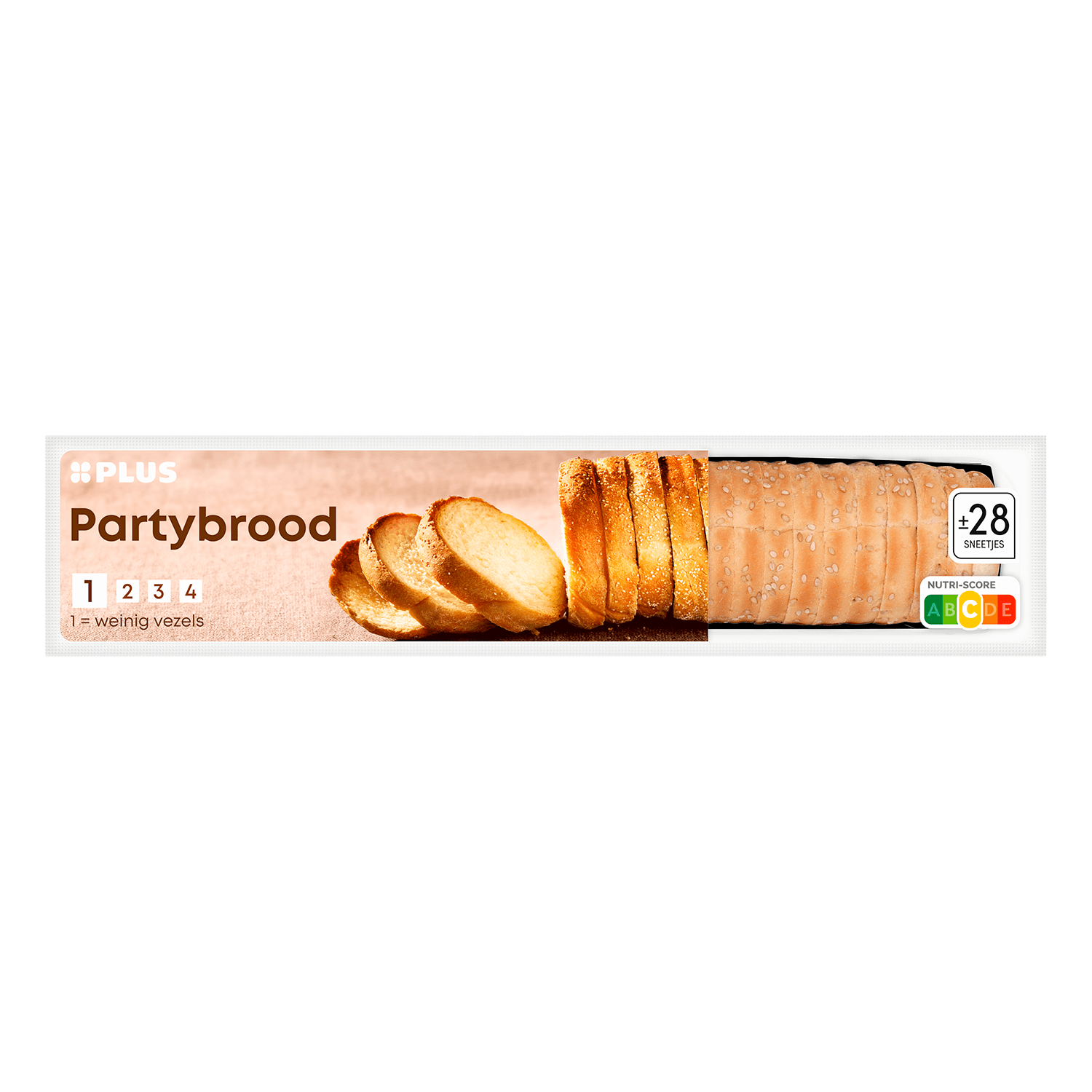 PLUS Partybrood wit gesneden