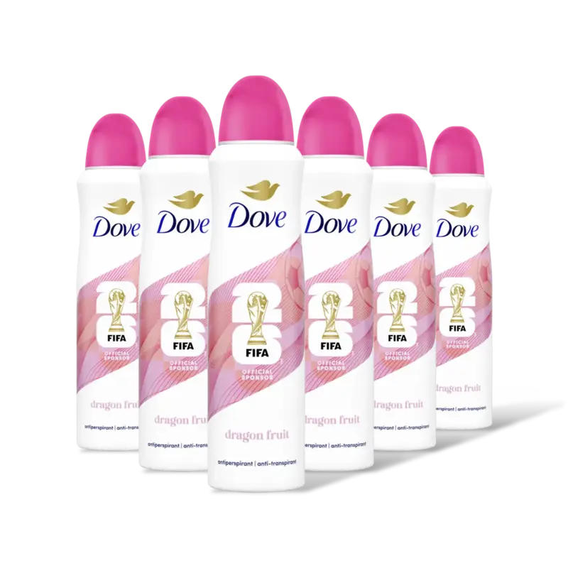 Dove Advanced care dragon fruit spray 6-pack