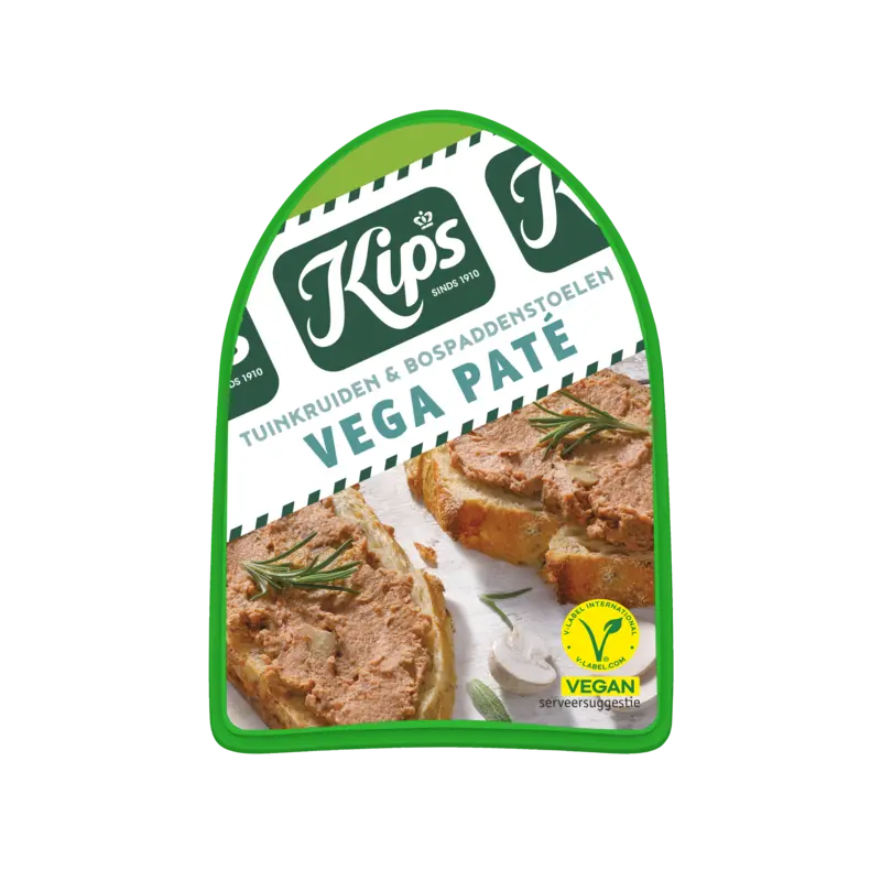 Kips Vega tuinkruiden & bospaddenstoelen paté