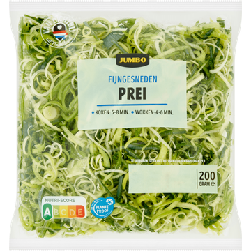 Jumbo Fijngesneden Prei 200g