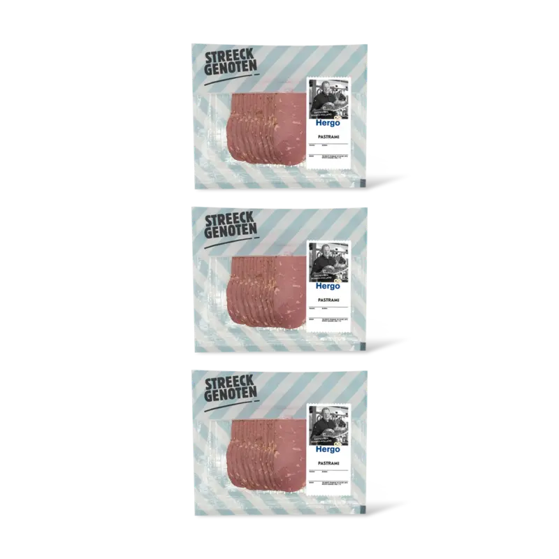 Streeckgenoten Pastrami 3-pack