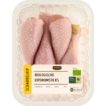 Jumbo Biologische Kipdrumsticks ca. 450 g