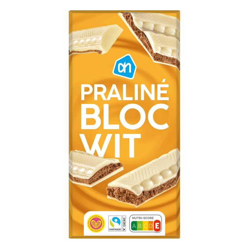 AH Praliné bloc wit