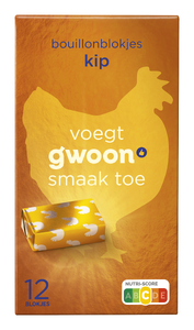 G'woon Bouillon Blokjes Kip