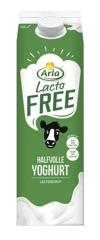 Arla Lactofree halfvolle yoghurt lactosevrij