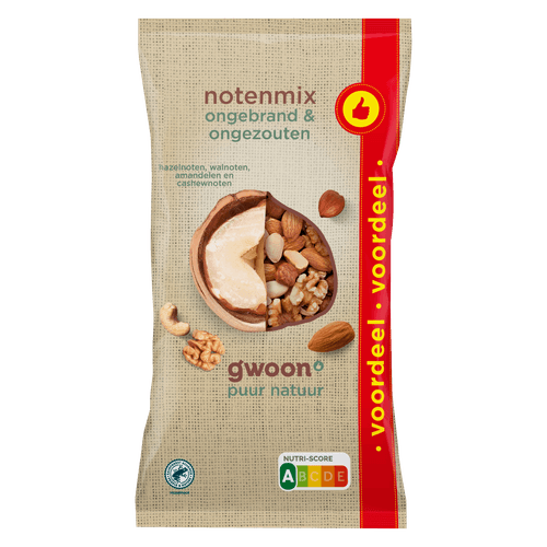 G'woon Notenmix ongebrand en ongezouten