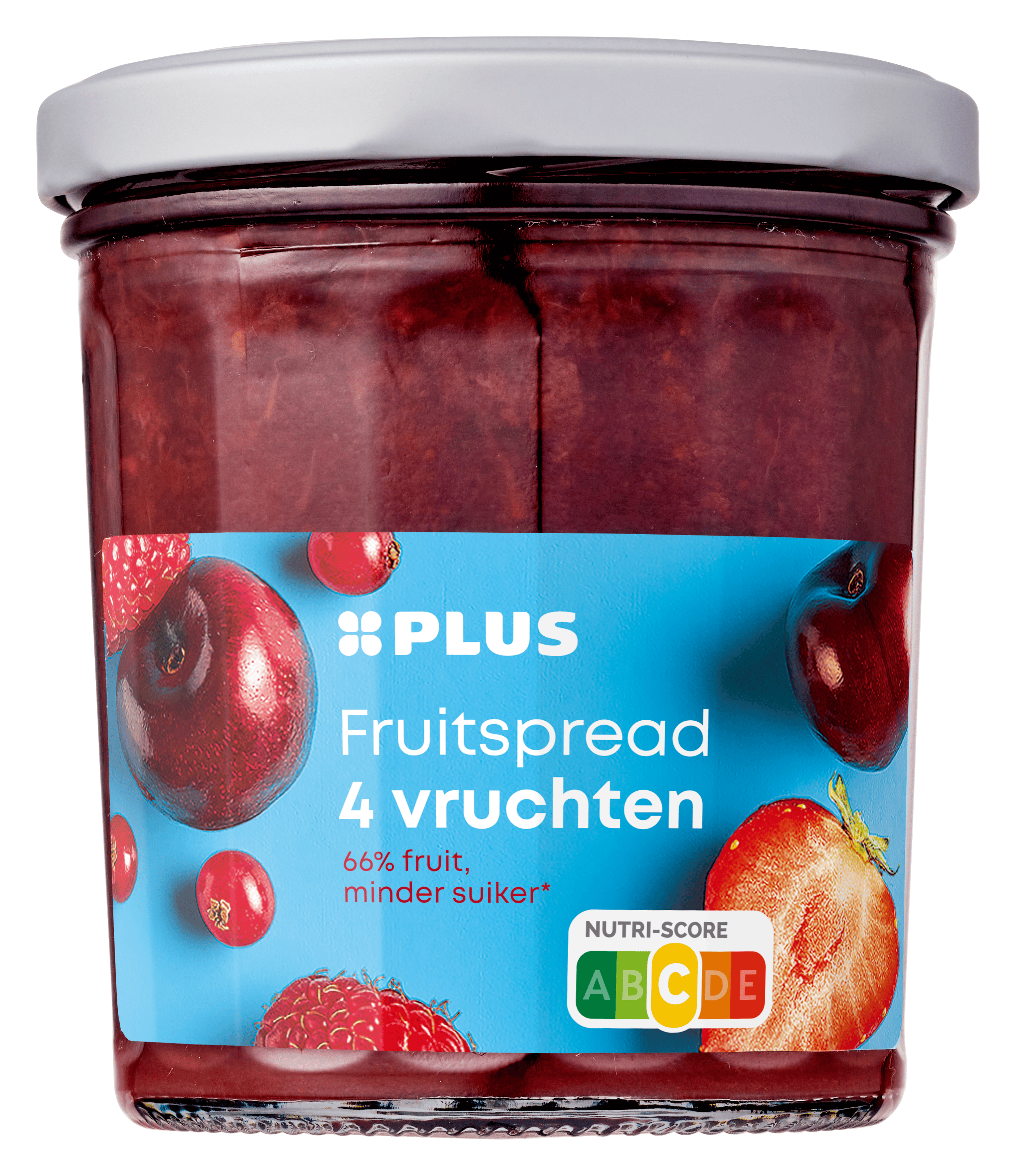 PLUS Fruitspread 4 vruchten
