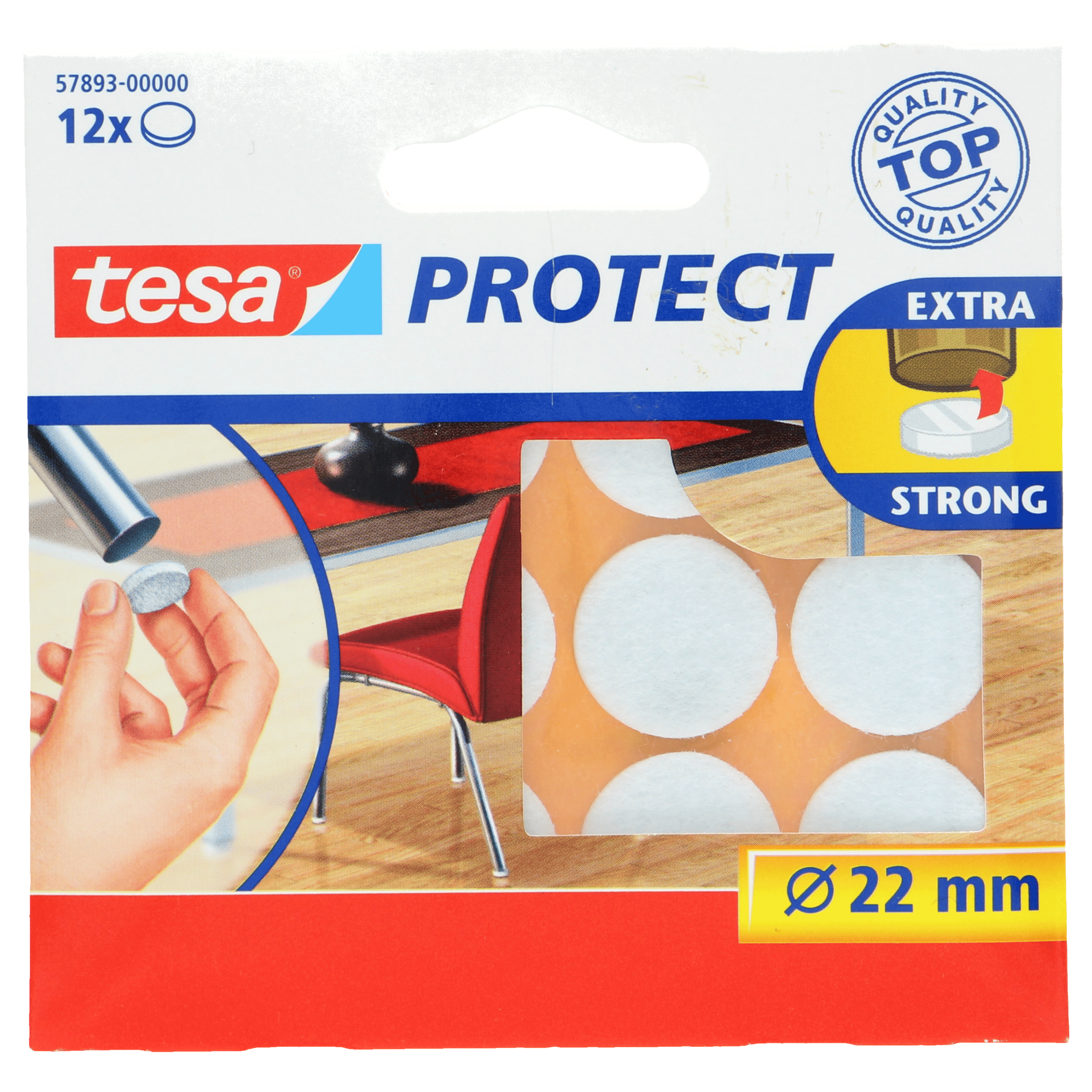 Tesa Anti-Krasviltjes 22Mm Wit