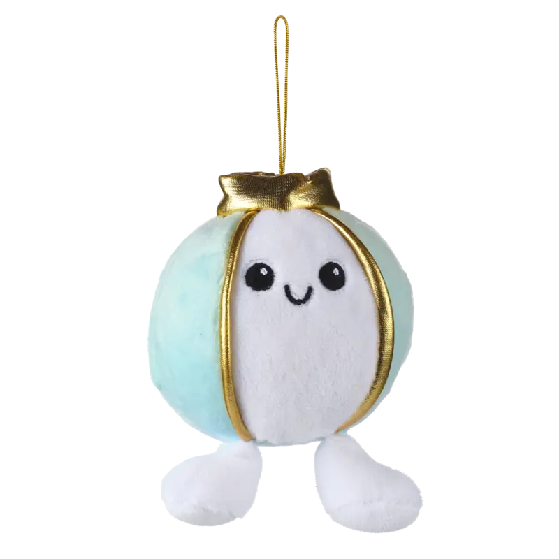 AH Pluche hanger kerstbal