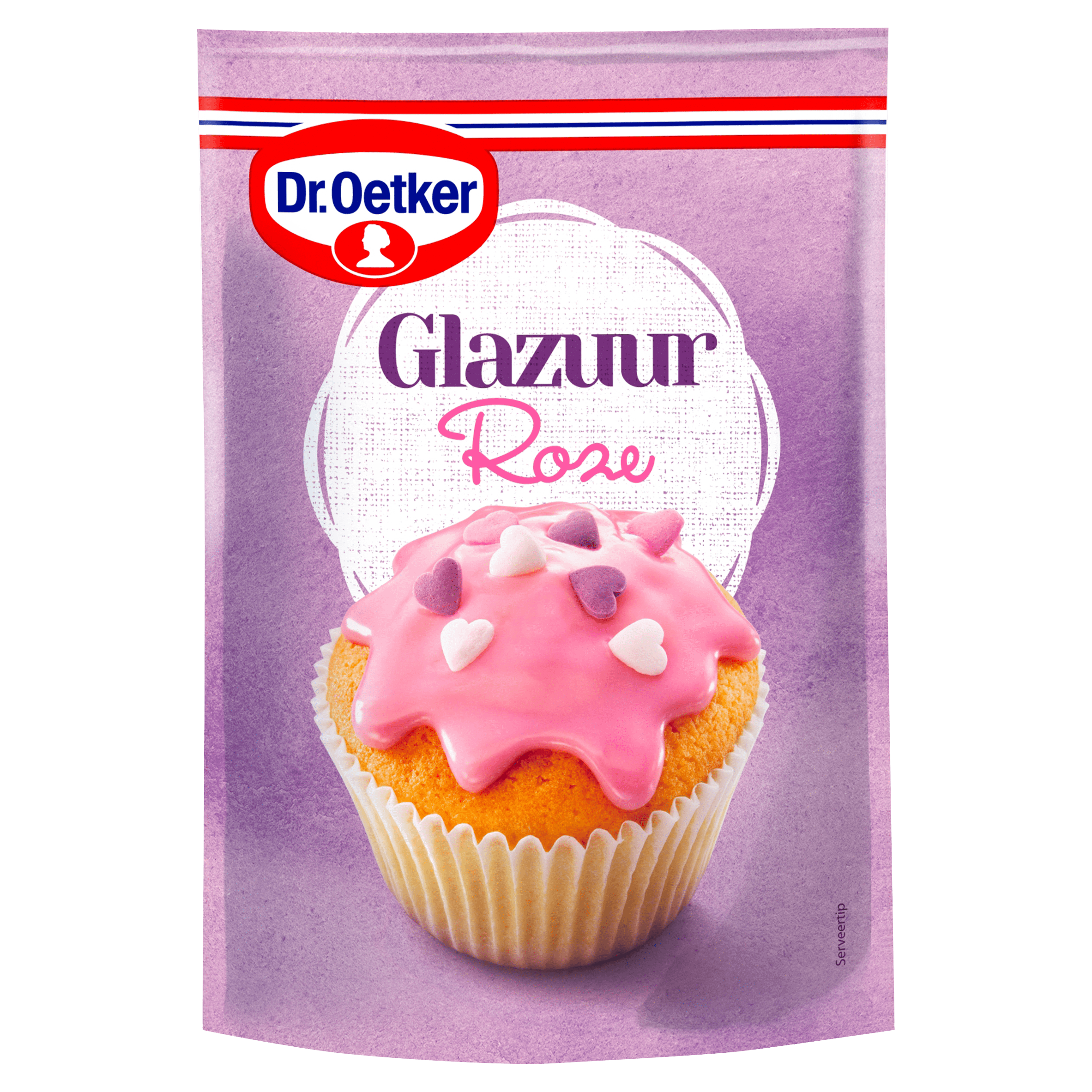 Dr. Oetker roze glazuur