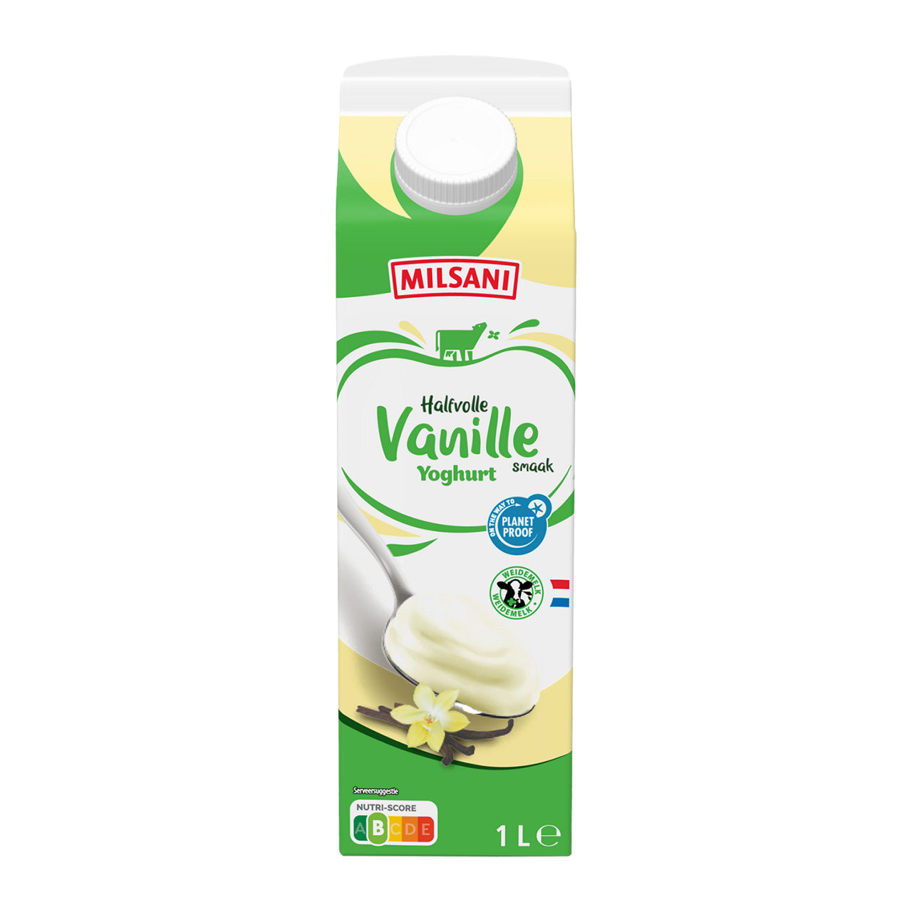 Halfvolle vanilleyoghurt