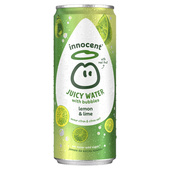 Innocent Juicy water Bubbles lemon & lime
