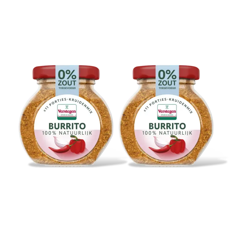Verstegen Burrito kruidenmix 2-pack
