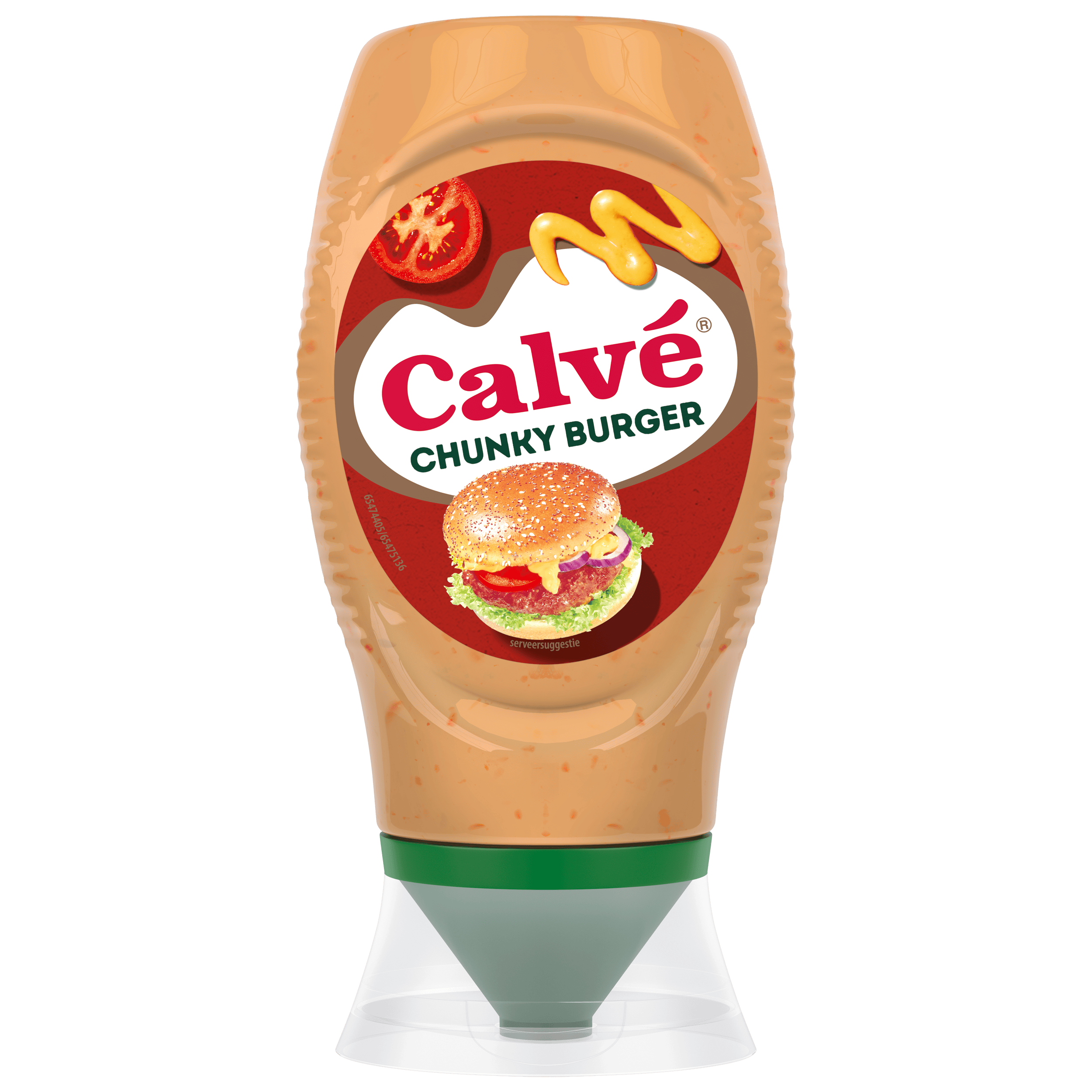 Calvé Snacksaus chunky burger