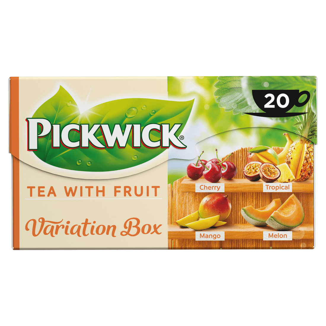 Pickwick Variatie oranje fruit thee