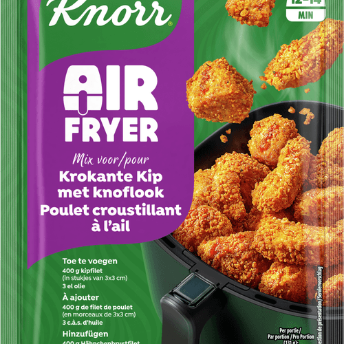 Knorr Kruidenmix airfryer knoflook kip