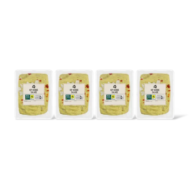 AH Kipkerrie salade 4-pack