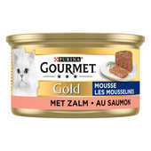 Gourmet Kattenvoer Mousse Met Zalm