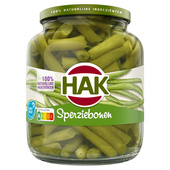 Hak sperziebonen fijn gebroken
