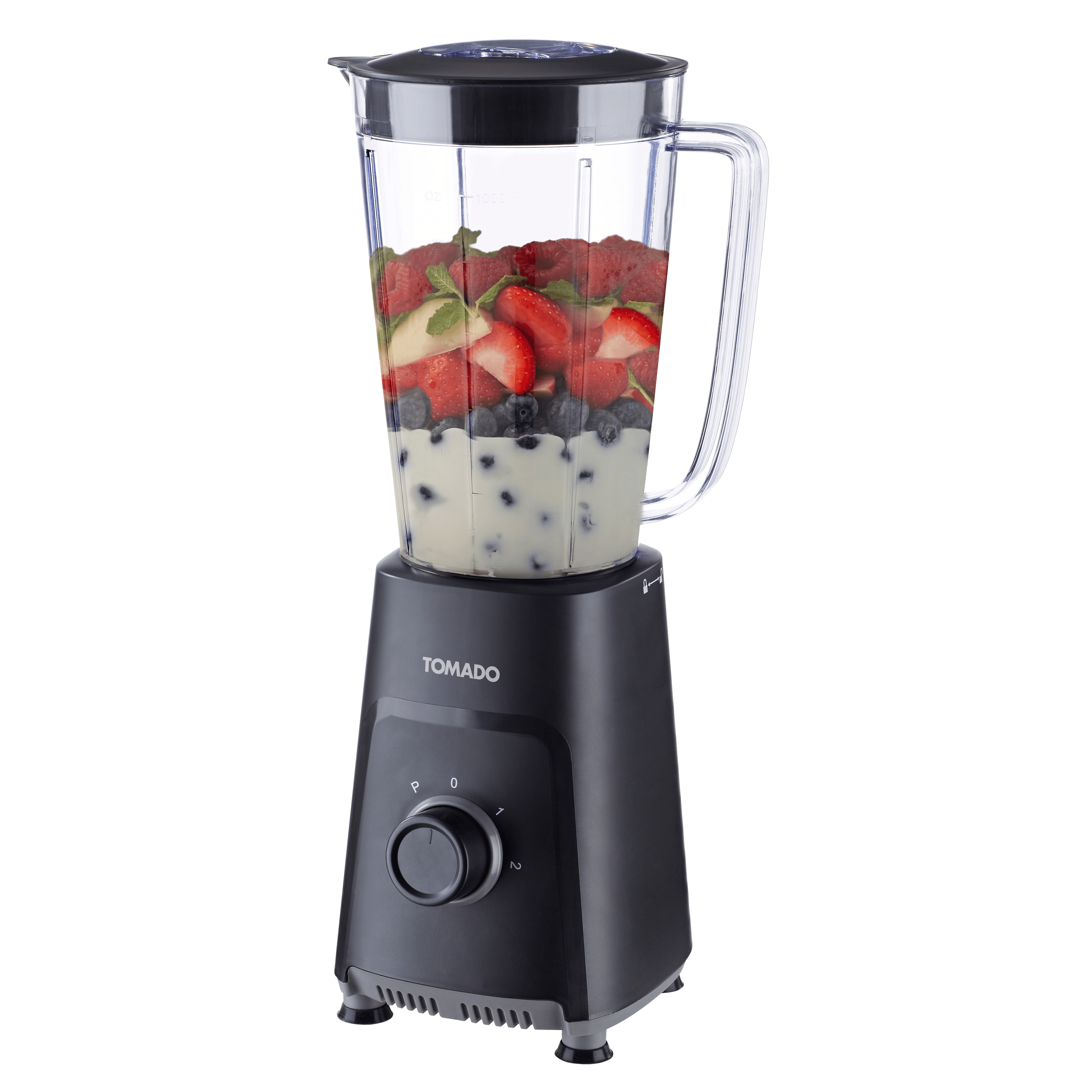 Tomado Blender 1 liter 300W - zwart