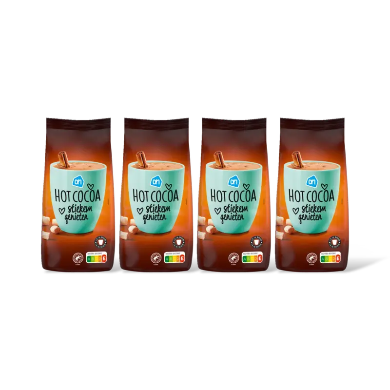 AH Hot choco navulling 4-pack