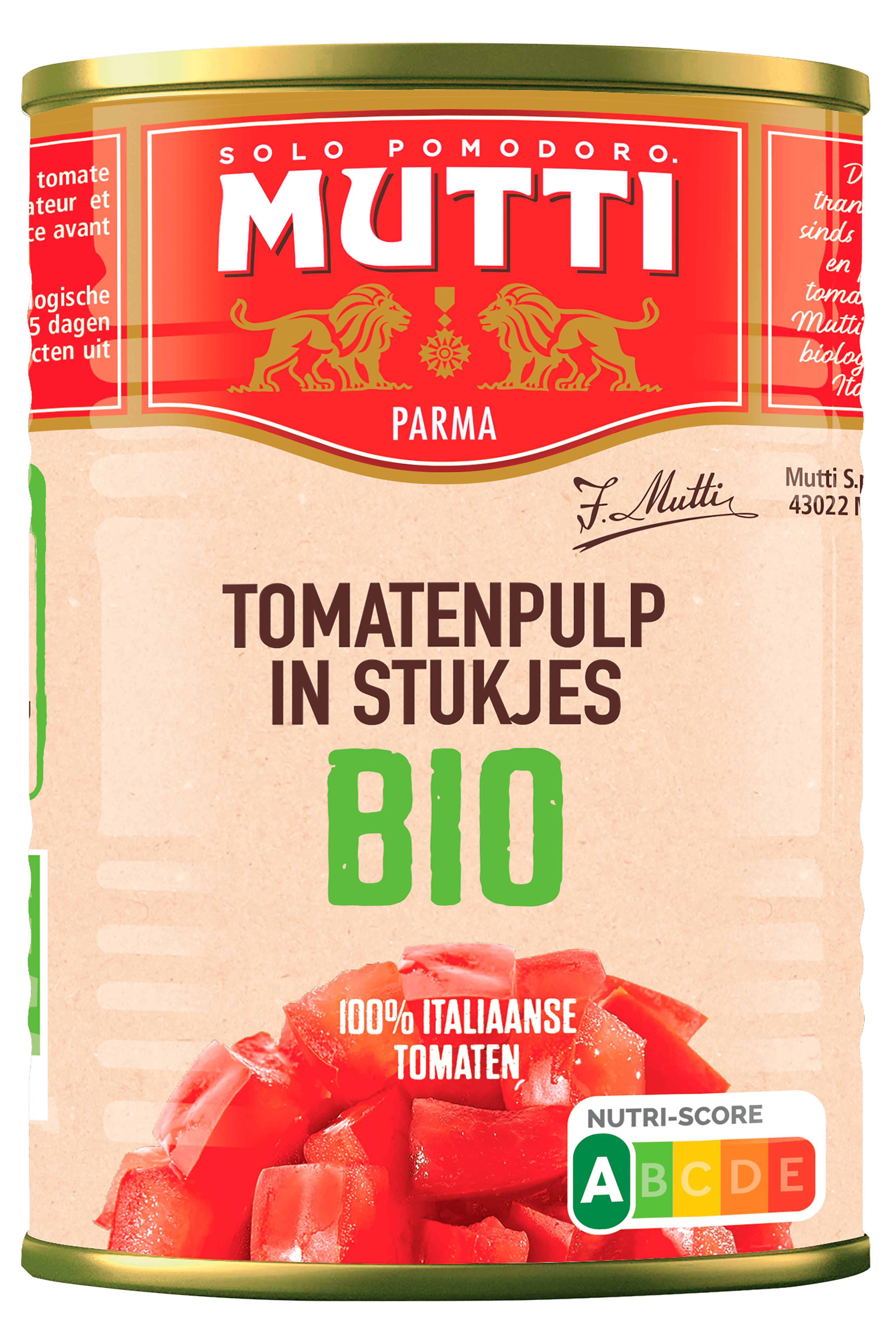 Mutti Tomatensaus polpa bio