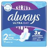 Always Maandverband Long maat 2 met vleugels