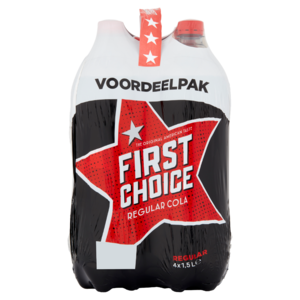 First Choice Regular 4x1500ml Fles