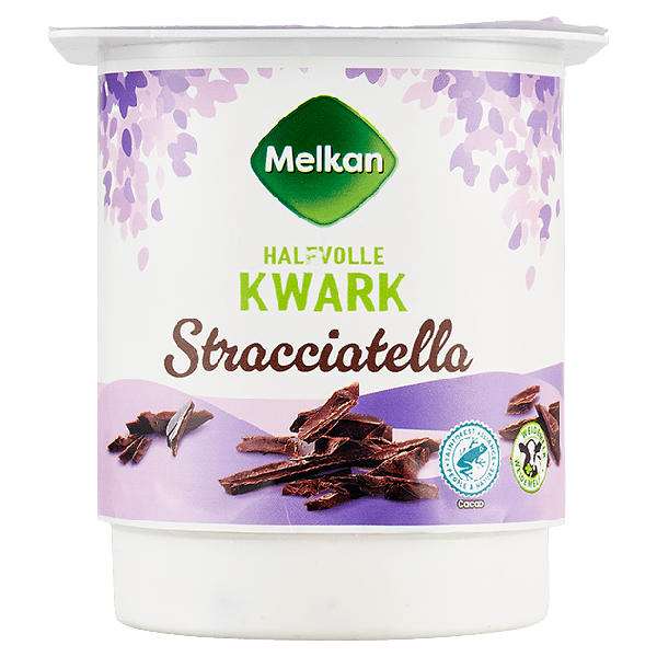 Melkan Halfvolle kwark stracciatella